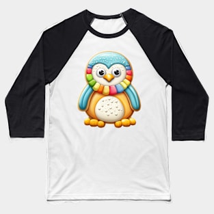 Gingerbread Penguin Baseball T-Shirt